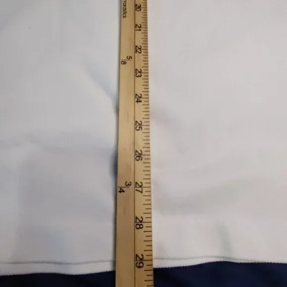 Vineyard Vines Performance Mens XL White Golf Polo Shirt Polyester - Picture 4 of 6